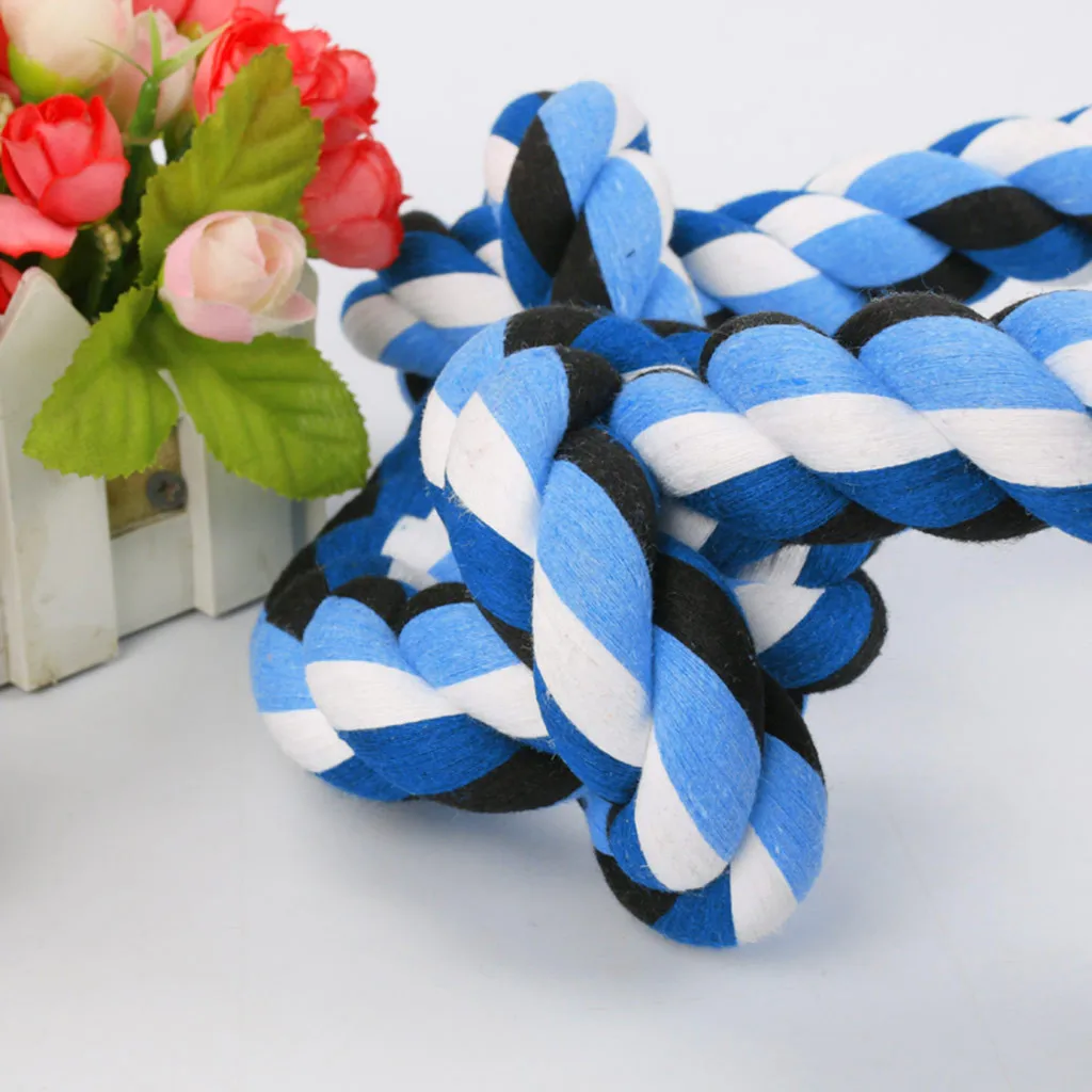 Неразрушаемая игрушка Для Собак жесткая натуральная хлопковая средних и больших