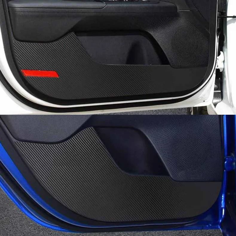 Автомобильный Стайлинг внутренняя наклейка для боковой двери Противоударная