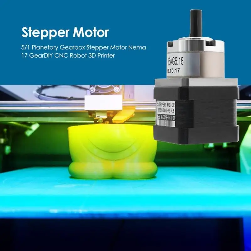 5/1 Planetary Gearbox Stepper Motor Nema 17 Gear DIY CNC Robot 3D Printer | Обустройство дома