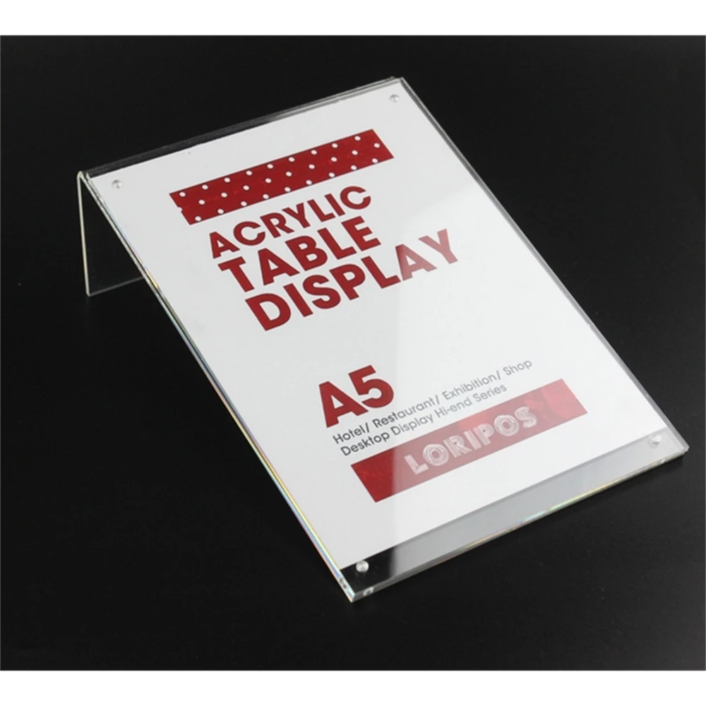 210*148 мм A5 l сильная Магнитная рекламная бирка знак карта стенд для дисплея