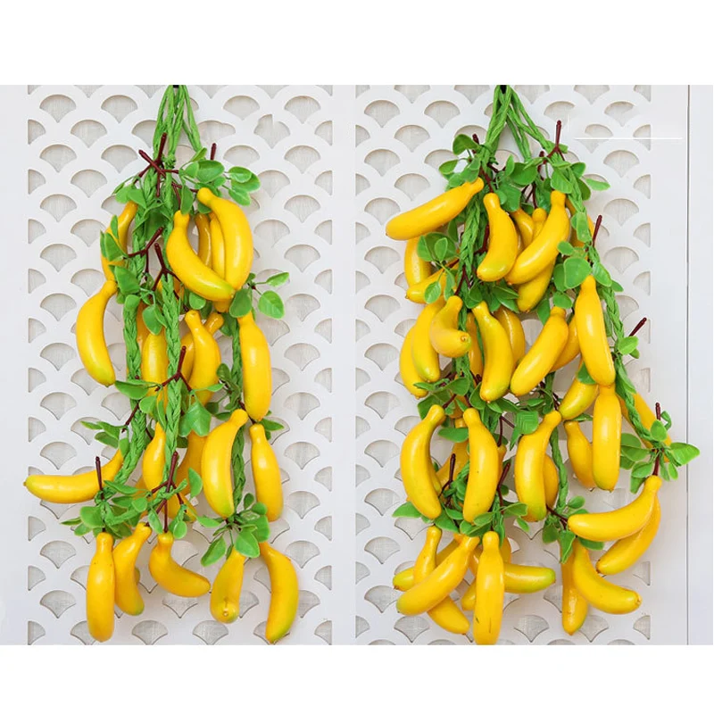 Фотография реквизит Моделирование фрукты строка типа &quotбанан&quot шампуры стены