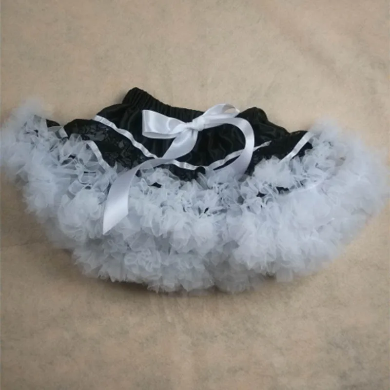 Одежда для малышей Мини юбка младенцев Летние шифоновые юбки пачки Пышная