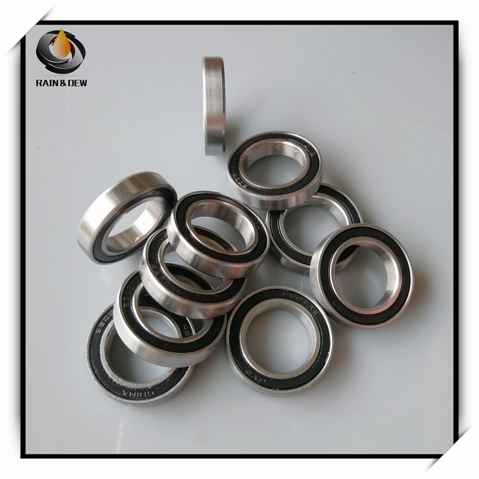 5 шт. 6802 2RS подшипник 15*24*5 мм фотометрическая тонкая секция 61802RS ABEC 7 6802RS|Подшипники|