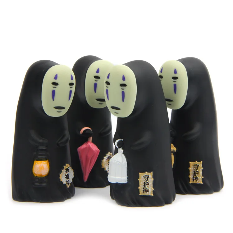 Аниме Миядзаки Хаяо человек без лица с призраком забавная модель из ПВХ 8 см