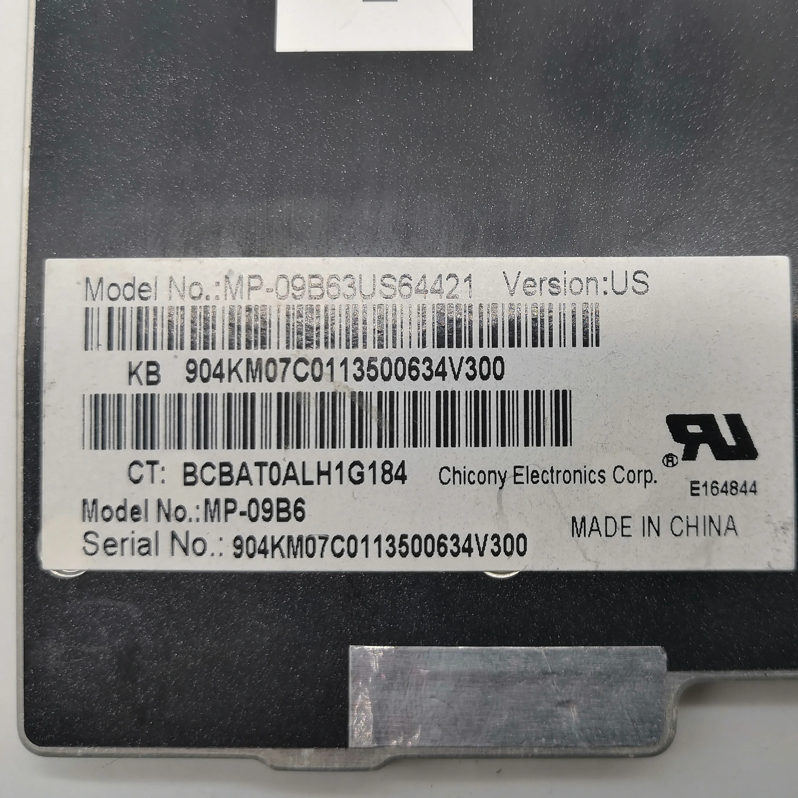Клавиатура для ноутбука HP Elitebook 2760P 12 1 дюйма серебристая с точечной ручкой 90.4KM07.C01