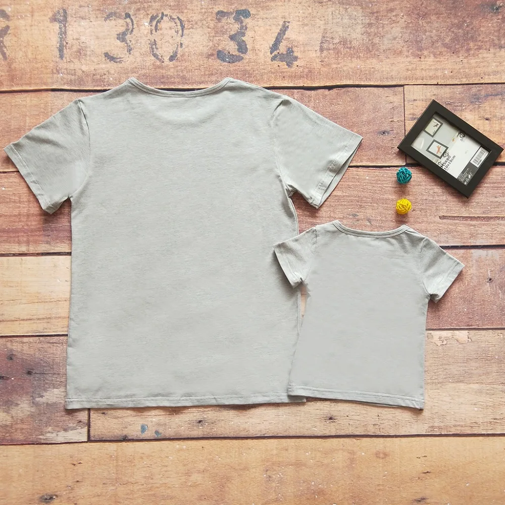 Babyinstar Семейная Футболка с рисунком Новинка 2017 Лето Семейный комплект милым