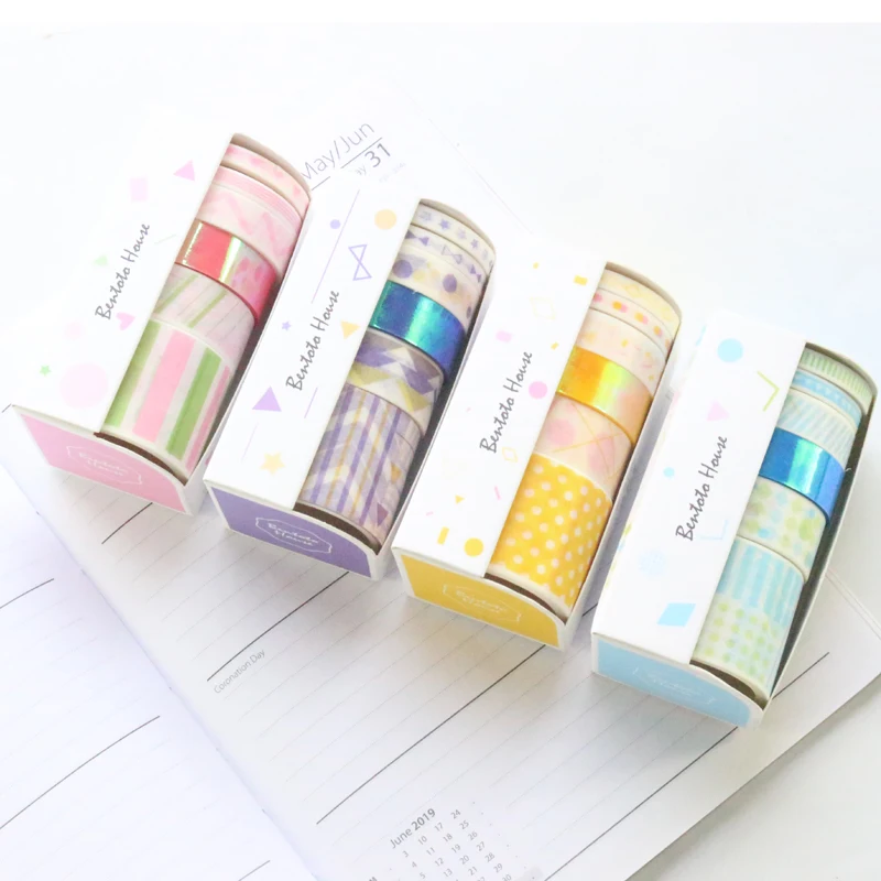 Domikee милый лазерный японский Пуля журнал дневник украшение для ноутбука DIY Васи