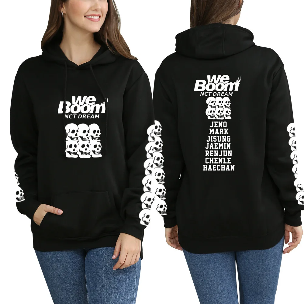 Nct Dream мы стрелы толстовки свитшоты куртки Повседневное более Размеры d Толстовка