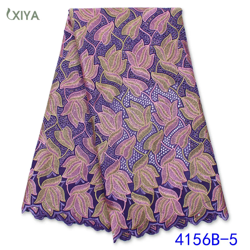 

Высококачественная швейцарская вуаль кружева в Швейцарии, новейшая африканская кружевная ткань для шитья, нигерийская 100% хлопковая кружев...