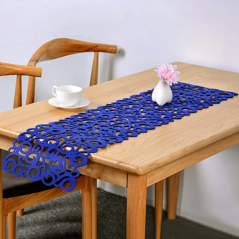 Хит продаж настольный бегунок с отверстиями бегун s покрытие для свадебного