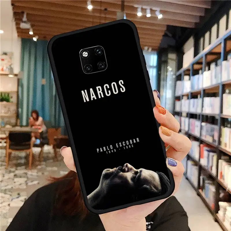 

Pablo Escobar Drug lord American TV Phone Case For Huawei Mate 9 10 20 Pro lite 20x nova 3e P10 plus P20 Pro Honor10 lite