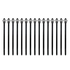 Автомобильный Стайлинг, зажим для жгута проводов, органайзеры для автомобиля, гофрированная труба, зажим для кабеля, 15 штук, управление кабельными стяжками