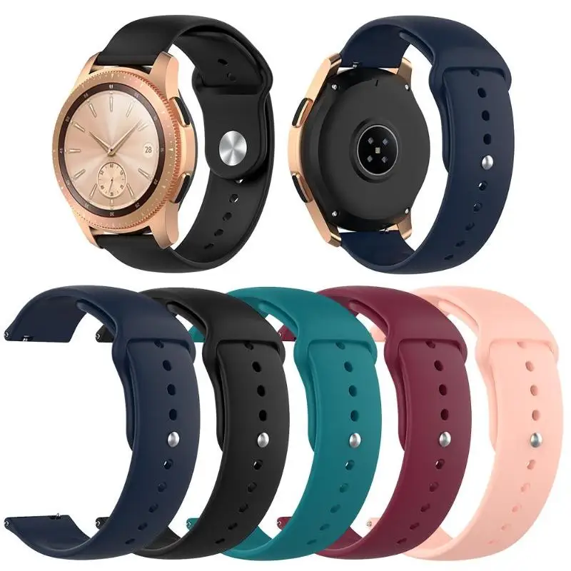 

Сменный силиконовый ремешок для часов Samsung Galaxy Watch Active 2, 20 мм