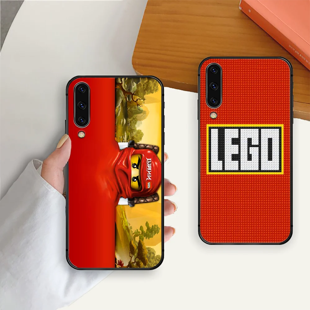 

Interesting Building LEGOS Block Phone Case Cover For Samsung Galaxy A 3 5 7 10 20 20E 21S 30 30S 40 50 51 70 71 S Black Hoesjes