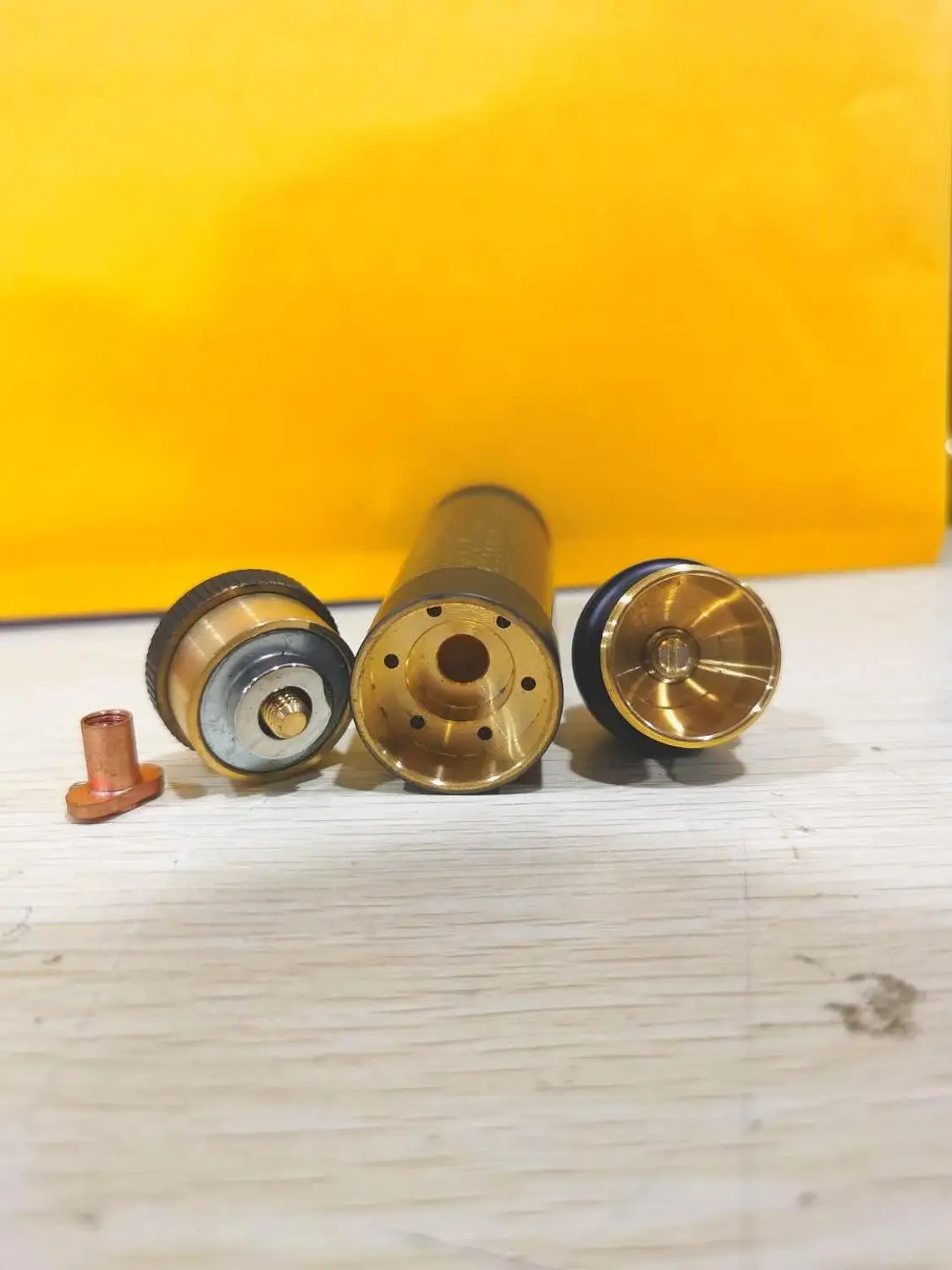 AV Twistgyre mod kit медный медно-алюминиевый Материал механический мод 18650 батарея