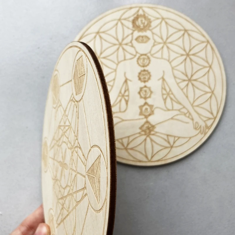 Подставка под дерево для гадания 15 см круглая подставка алтарь реквизит ритуалов