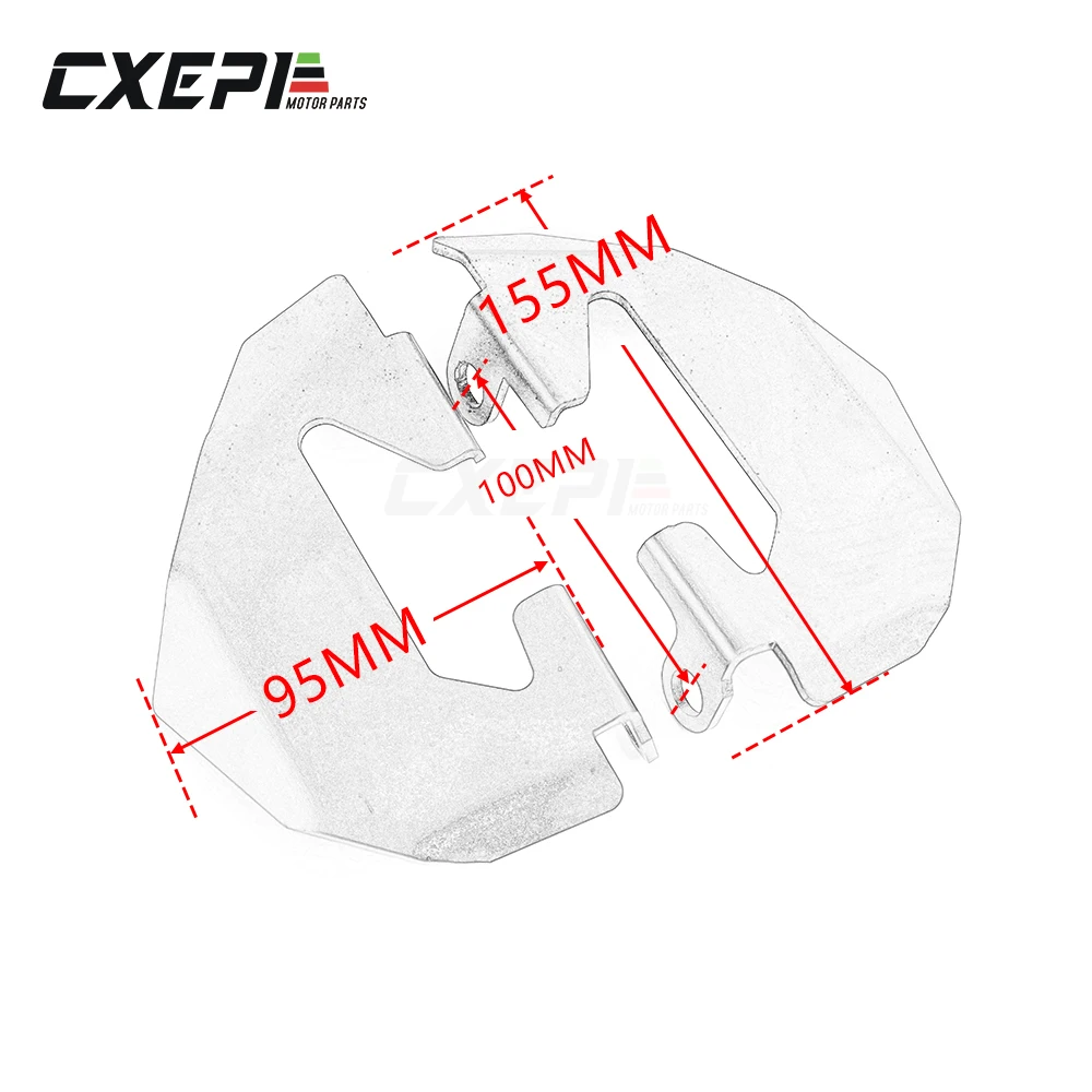 

For Honda CRF 1000L Africa Twin 2016-2018 Front Brake Caliper Cover Motorcycle Front Brake Caliper Cover Protection Cover Guard
