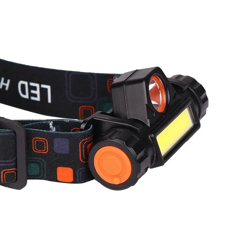 Portable Mini XPE+COB LED Headlamp Work Light Waterproof Headlight USB Charger Torch with Magnet Camping Night | Лампы и освещение