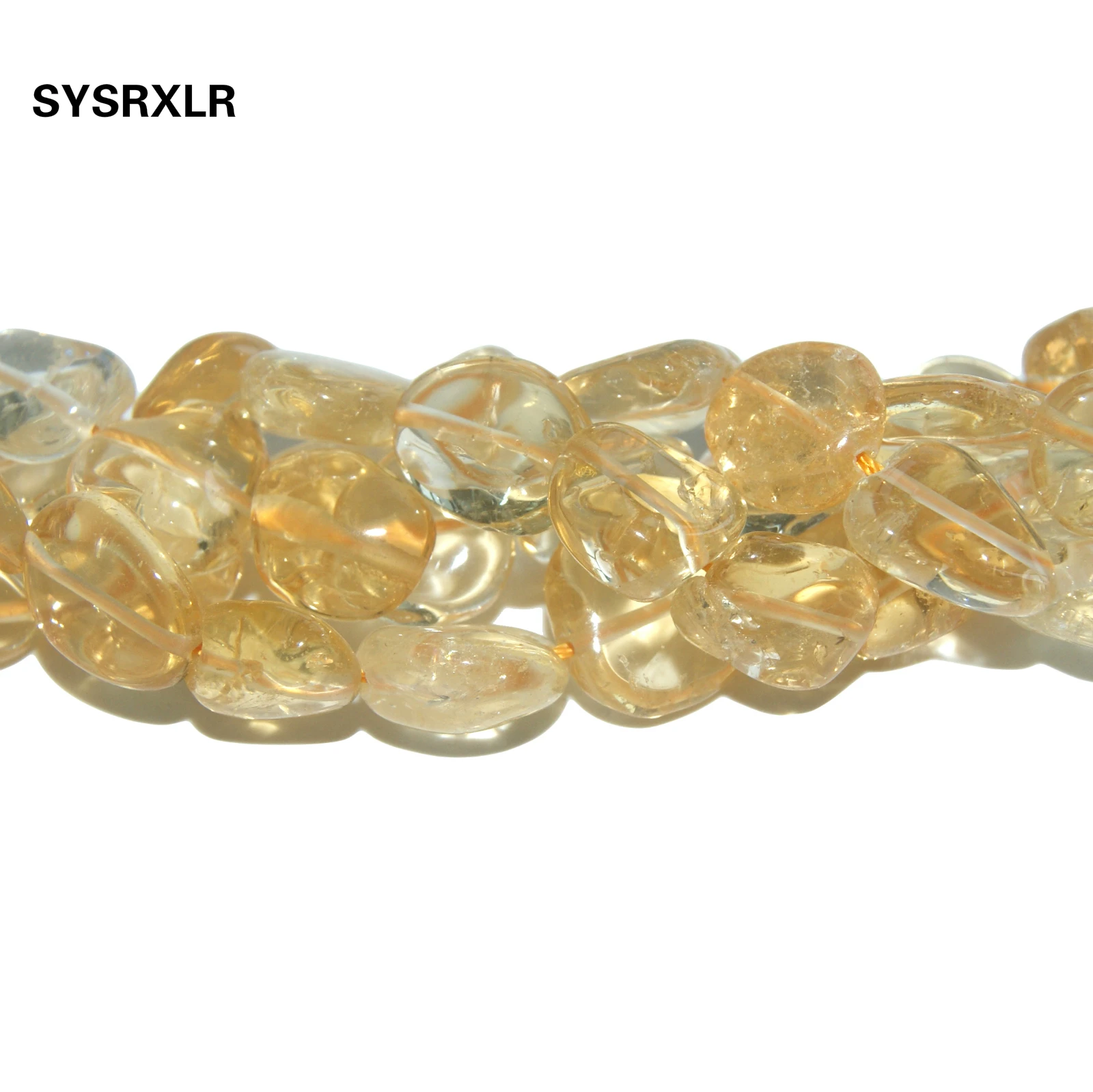 Free Shipping 5-12 MM Irregular Natural Stone Citrines crystal Beads For Jewelry Making DIY Bracelet Necklace Material | Украшения и