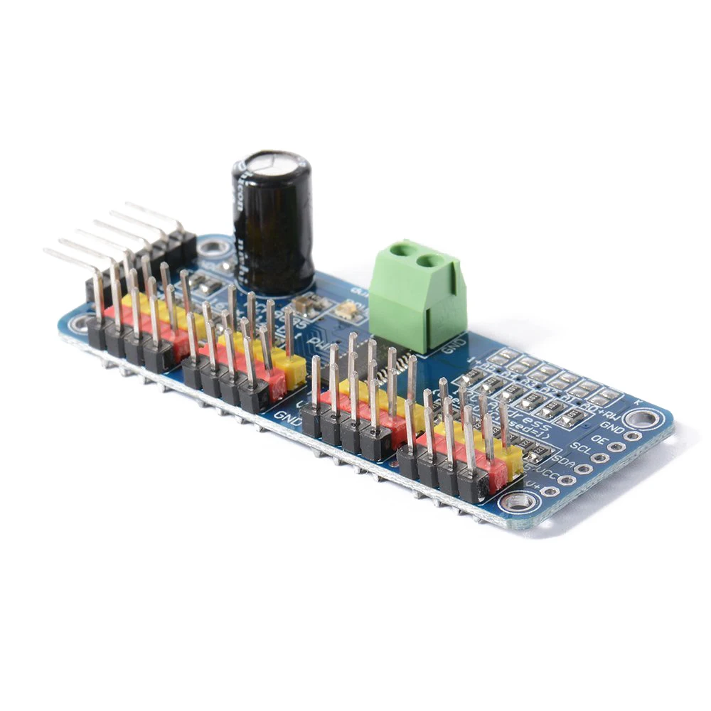 PCA9685 16 канал 12 бит светодиодный драйвер PWM Серводвигатель интерфейс