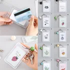 Чехол для карт, унисекс, с изображением кактуса, держатель для банковской кредитной карты