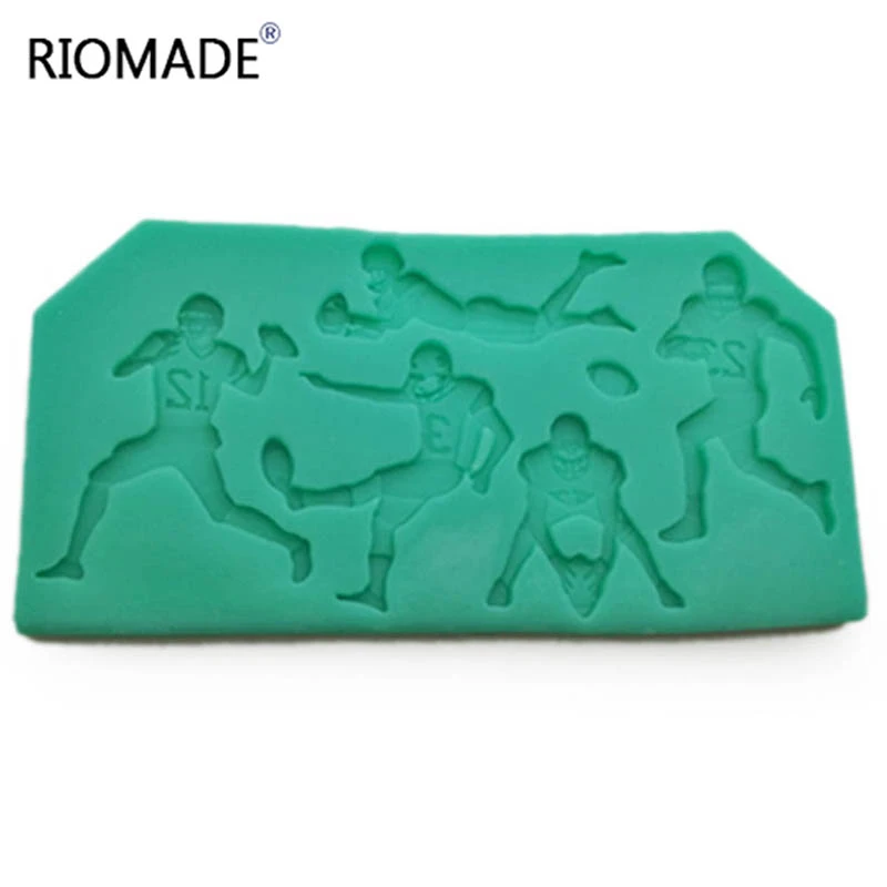 Силиконовые формы для спортивных игр инструменты украшения торта форма помадки