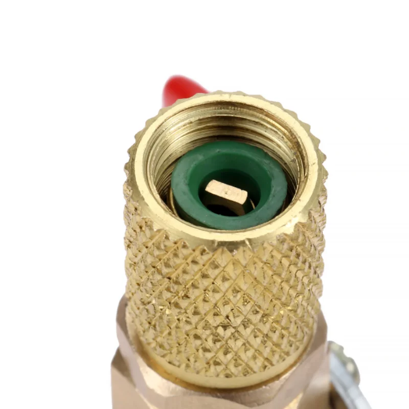 

R410/R22 Refrigeration Air Conditioning Valve Safety Fluorine Safety Valve Liquid Addition Accessories Home Refrigeration Tool