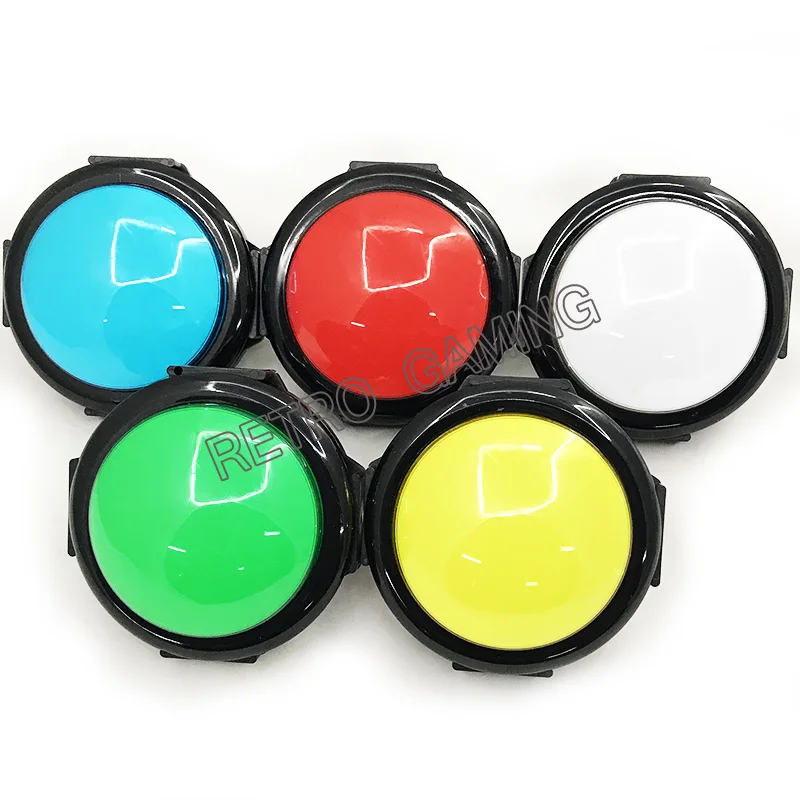 

5 шт. в диаметре 100 мм купольная светящаяся кнопка для аркадной игры машина-игровой автомат аксессуары/аркадная кнопка