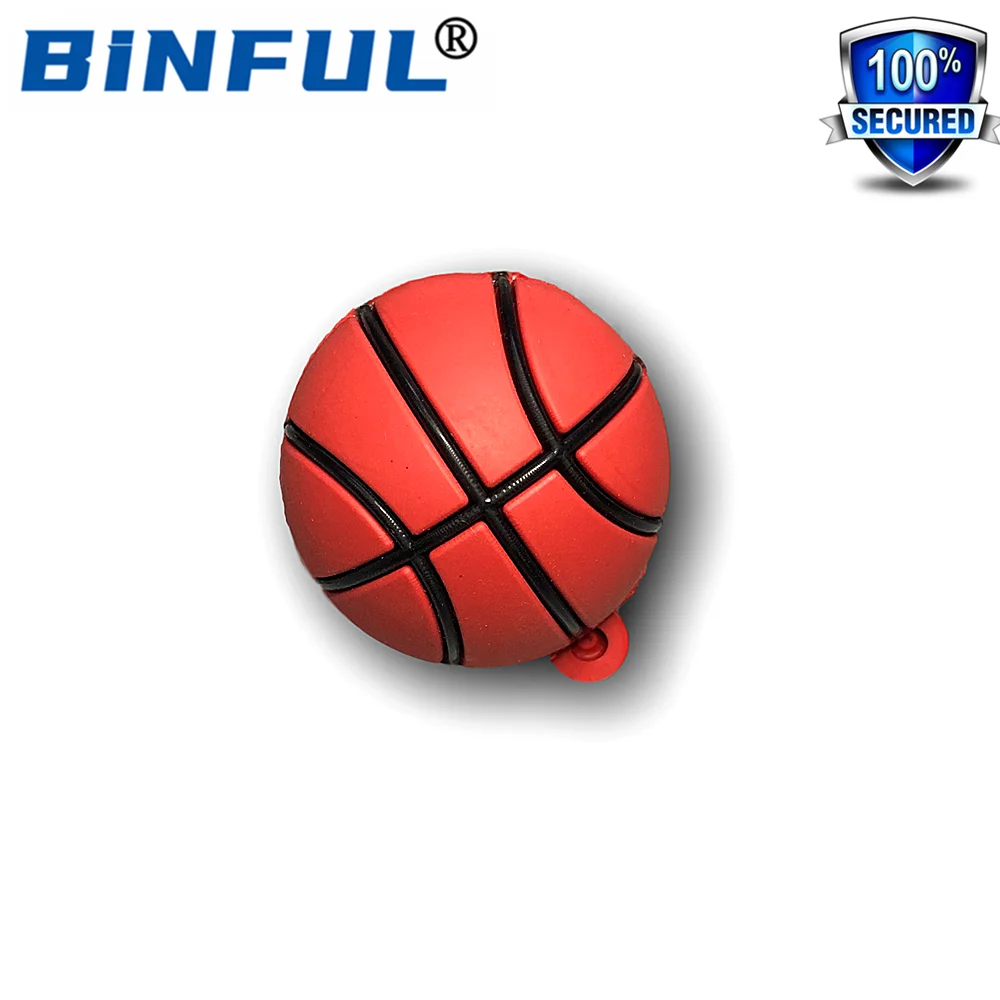 BINFUL Sports Series Мультфильм Баскетбол USB флэш накопитель мультфильм 4 ГБ 8 16 32 64 128 256