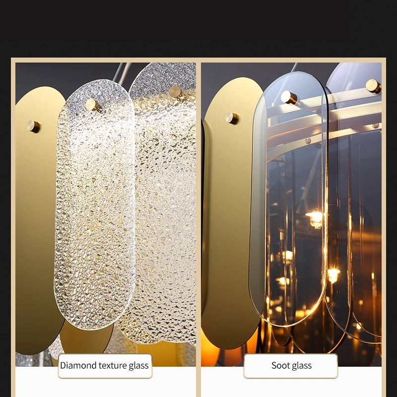 

New Modern Luxury Chandelier Simple LED Living Room Dining Room Bedroom Luminaires Restaurant Clothing Store New Hanging Lamp