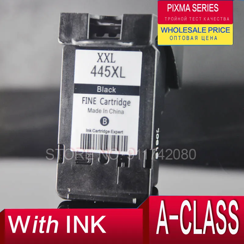 For Canon TS3140 TS 3140 Cartridge Ink Pixma Printer High Capacity Black PG445 |