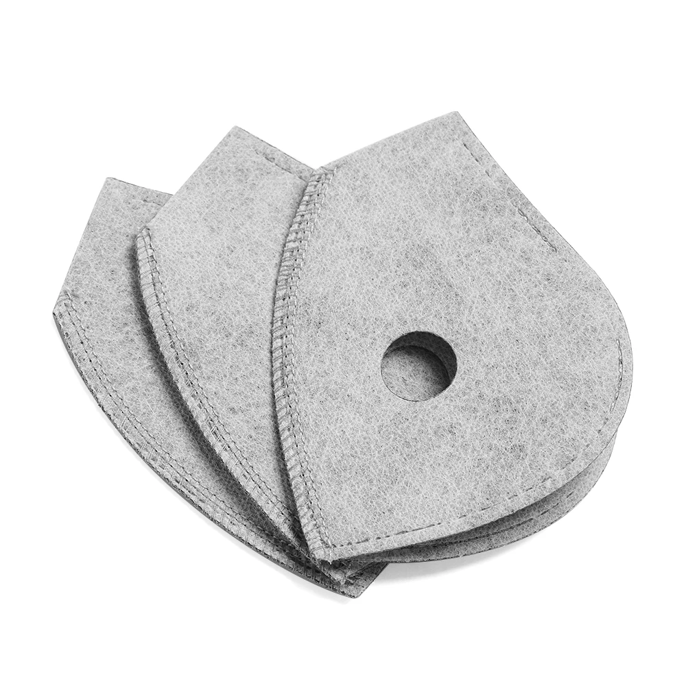 5 шт активированный уголь дышащее волокно PM2.5 слоев сажевые частицы маска фильтр