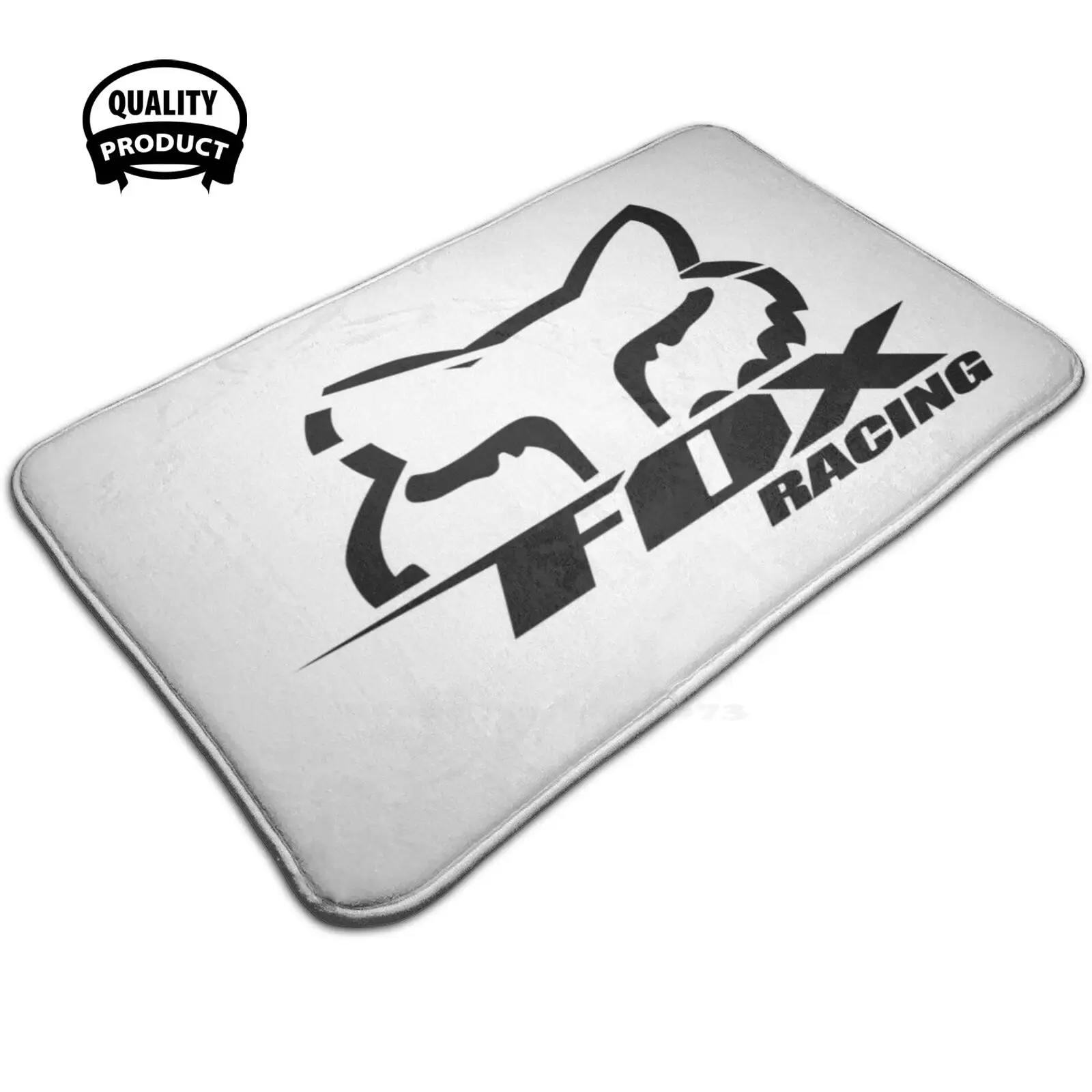 Мягкая подкладка для ног с логотипом вентилятора товары комнаты коврик ковер