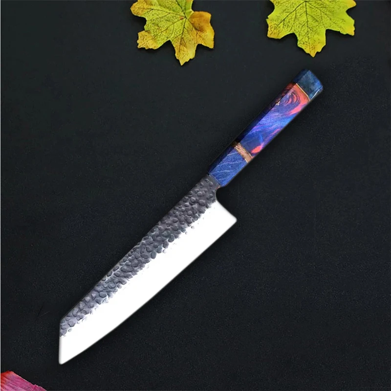 

Yeelong High Carbon Steel Chef Knife Kiritsuke 440C Steel Hand Forged Anti-stick Cleaver Kitchen Knife Cooking Knife