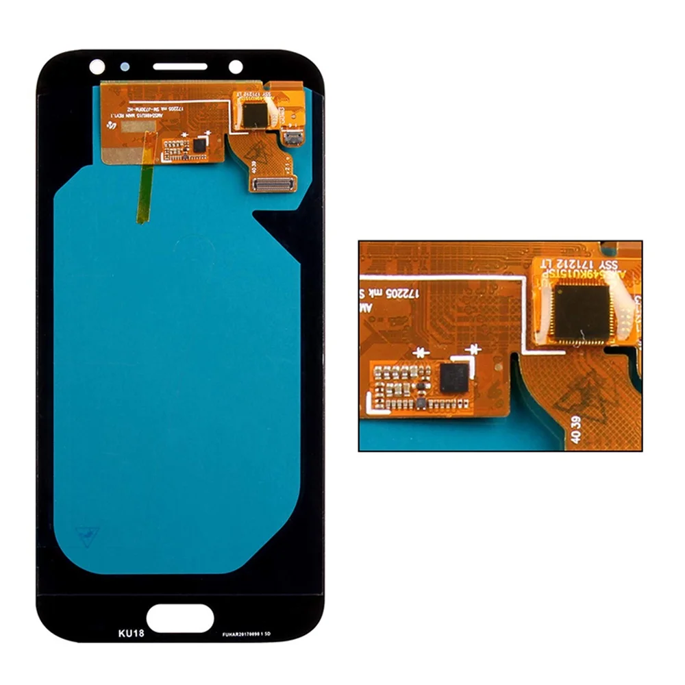 ЖК дисплей OLED для Samsung Galaxy J7 Pro 2017 J730 J730F с сенсорным экраном и дигитайзером в сборе