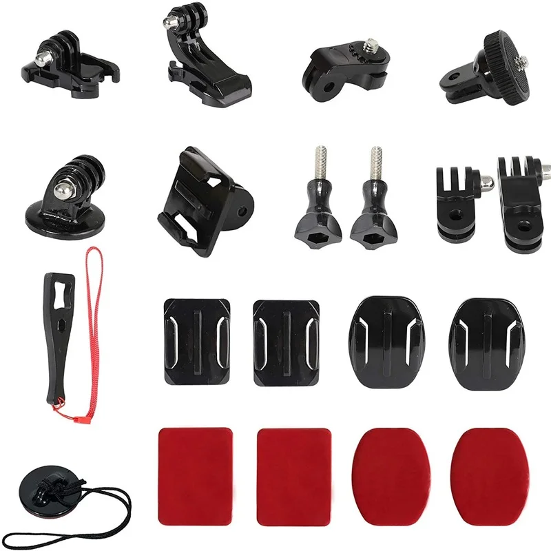 

Набор аксессуаров для экшн-камеры GoPro Hero 9, 8, 7, 6, 5, крепление на шлем