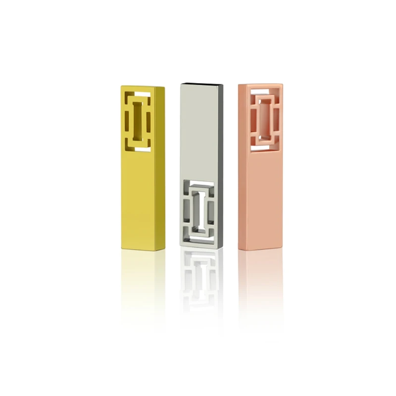 Usb флеш накопитель в виде цветка серебристого цвета 3 0 дюйма 128 ГБ 64 32 16 8 Гб|USB