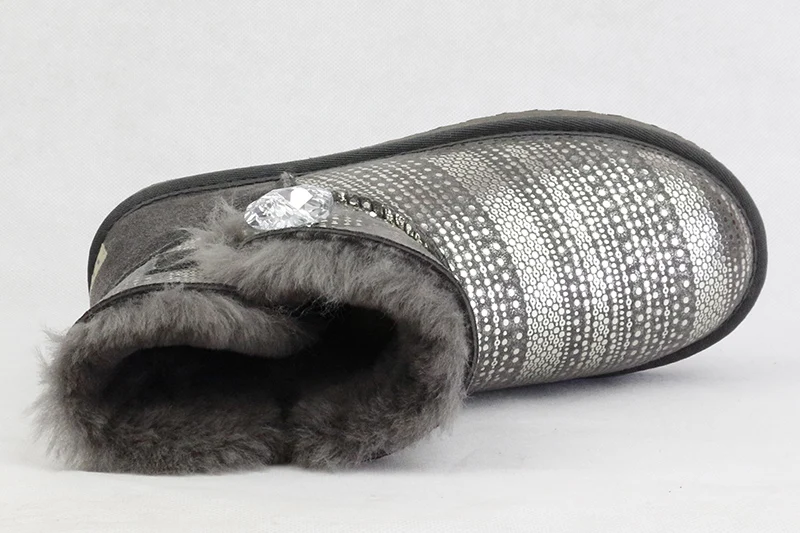 Новейшие высококачественные женские зимние сапоги в Европе 2019 году Натуральная