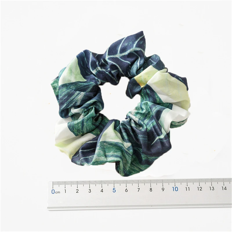 Резинка для волос эластичная в богемном стиле простой завязка с принтом виде