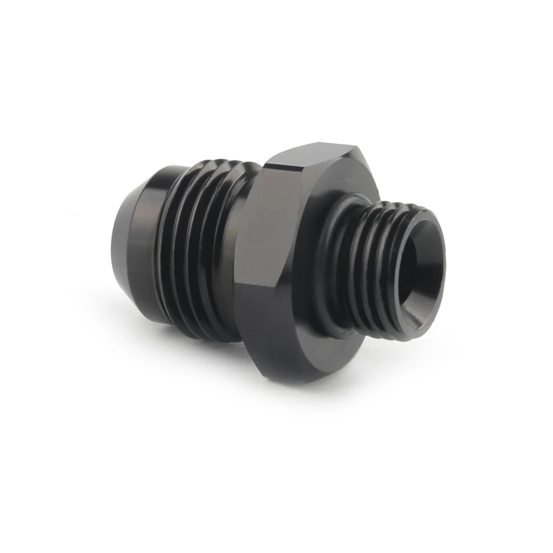 ORB-6 уплотнительное кольцо Boss AN6 6AN к AN8 8AN мужской переходник черный 6061-T6 алюминий -