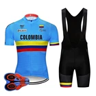 Велосипедная майка SPEED PEAK, профессиональная одежда Колумбии, комплект из рубашки с короткими рукавами для горных велосипедов, командная одежда, синяя сетчатая одежда для эндуро