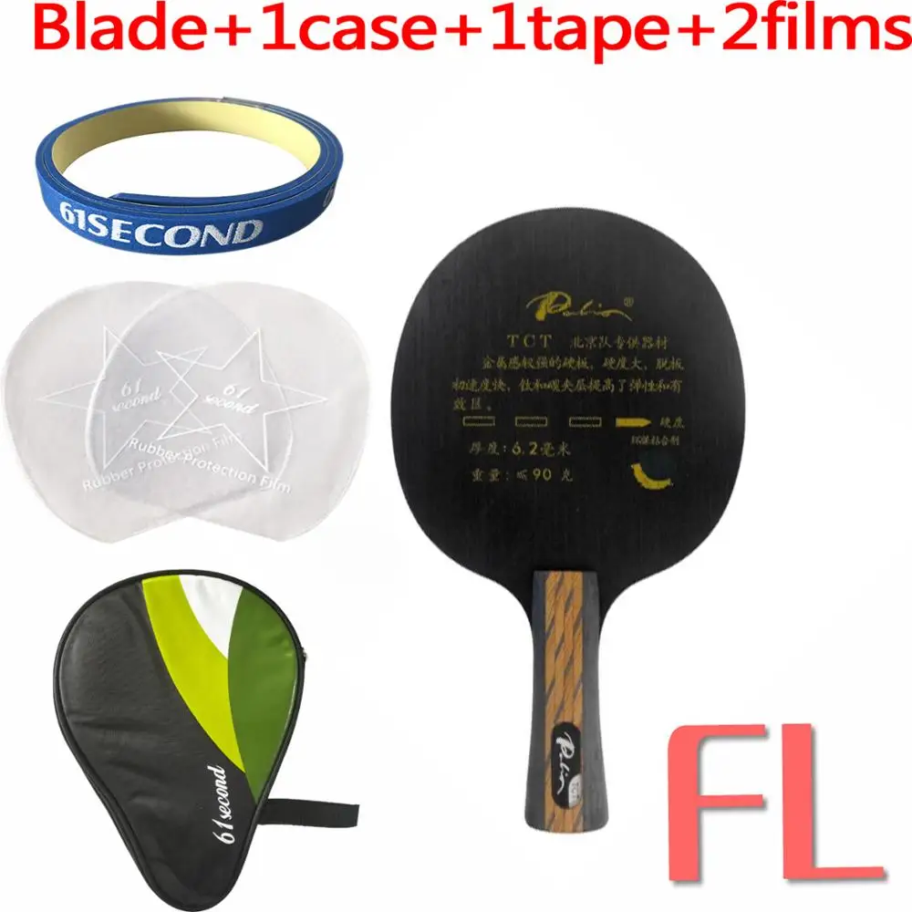 Palio TCT настольный теннис пинг понг лезвие - Цвет: FL with H 1 case