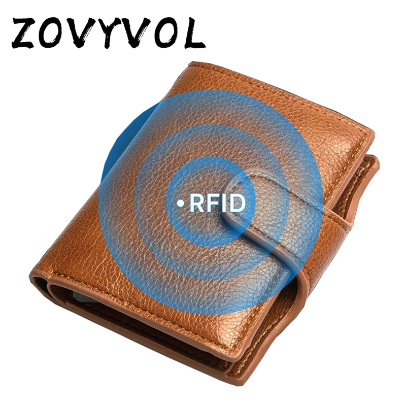 Умный кошелек ZOVYVOL тонкий с защитой от кражи RFID-защитой держатель для карт | Багаж