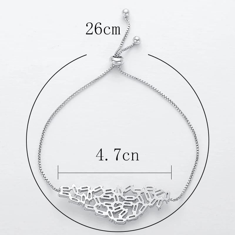 Браслет Nankiya простой новый модный дизайн браслеты для женщин роскошный подарок