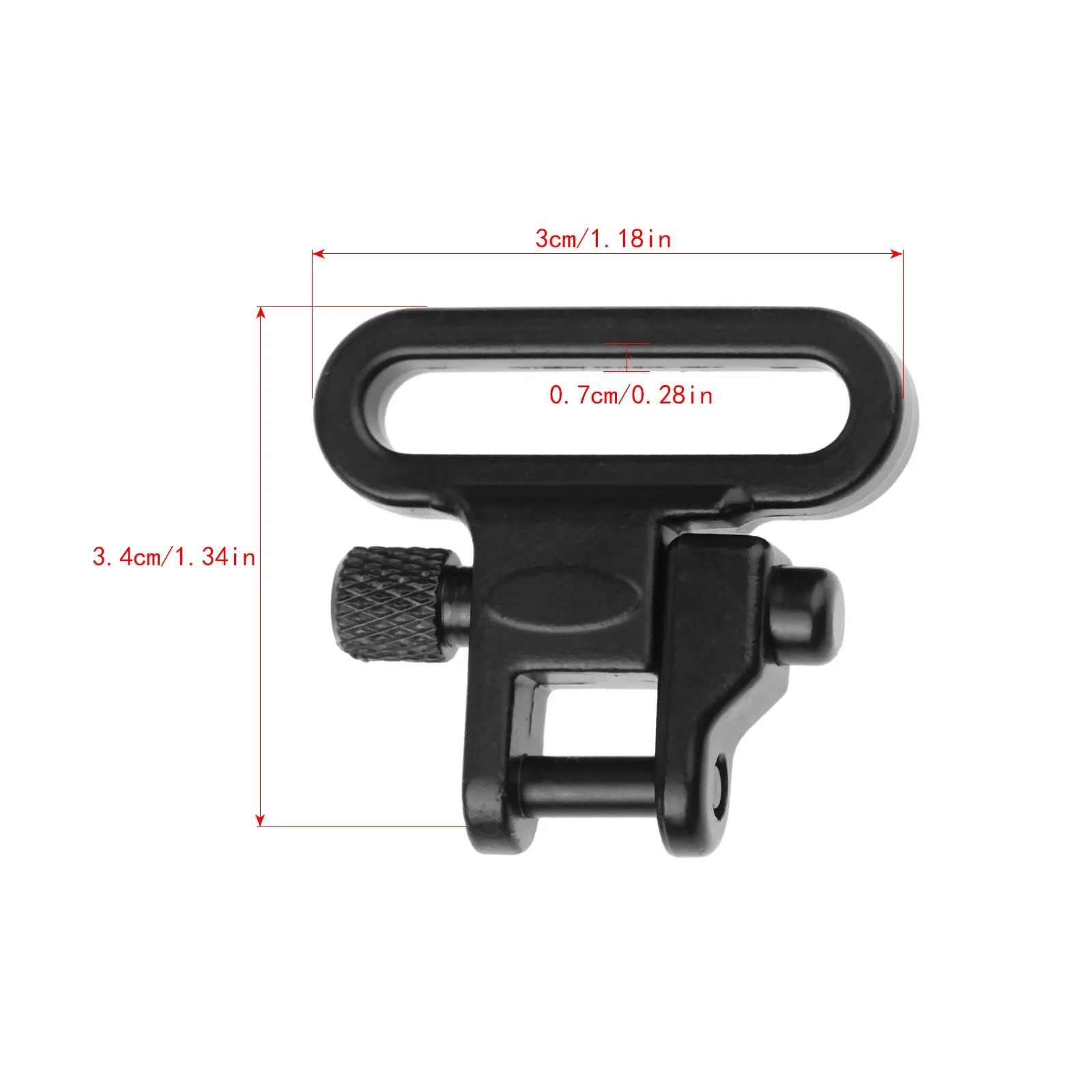 Тактический охотничий 1 дюймовый строп для винтовки из нержавеющей стали