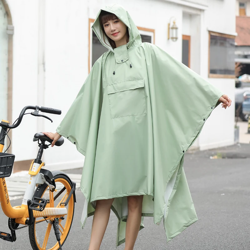 2021 модный непромокаемый Многофункциональный плащ-пончо для взрослых тонкий плащ