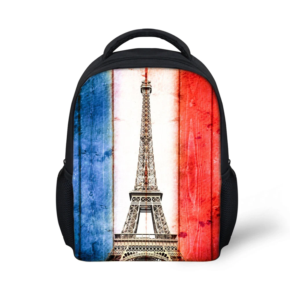 

Детские школьные ранцы с изображением Эйфелевой башни, сумка для малышей и детей дошкольного возраста, подарочные рюкзаки для мальчиков и д...