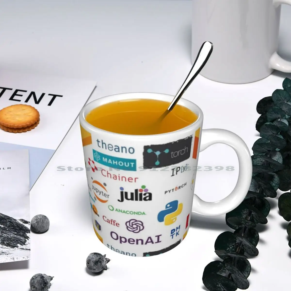 Ml наклейка с пейзажем керамические кружки кофейные чашки Кружка для молока и чая