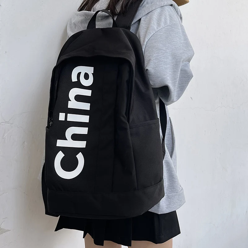 

Милый рюкзак для студентов колледжа, женские школьные сумки с цветами, модные женские нейлоновые сумки для книг в стиле Харадзюку