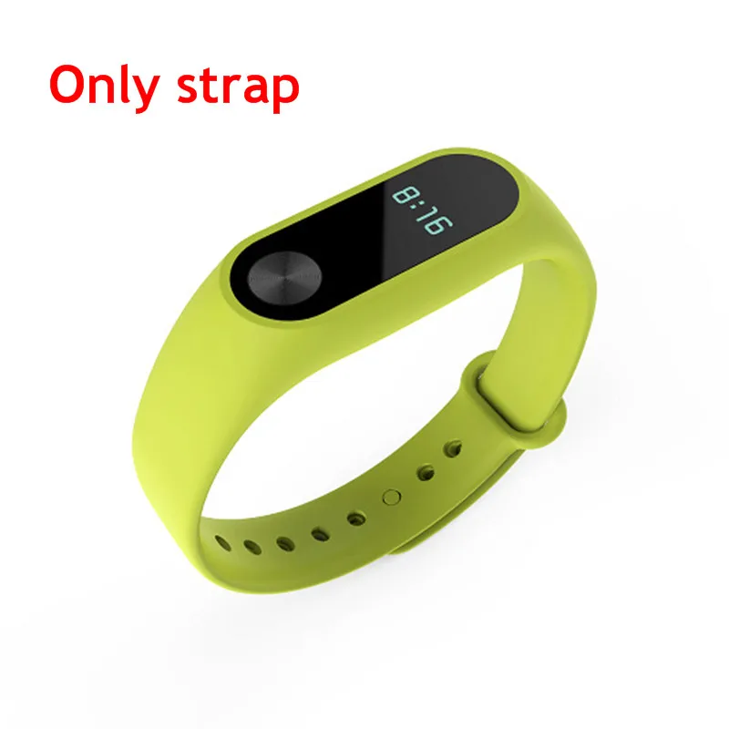 Прозрачный Смарт-часы для Xiaomi mi Band 2 Браслет ремешок mi band сменный силиконовый ремешок браслет для Xiao mi Band 2 аксессуар - Цвет: Прозрачный